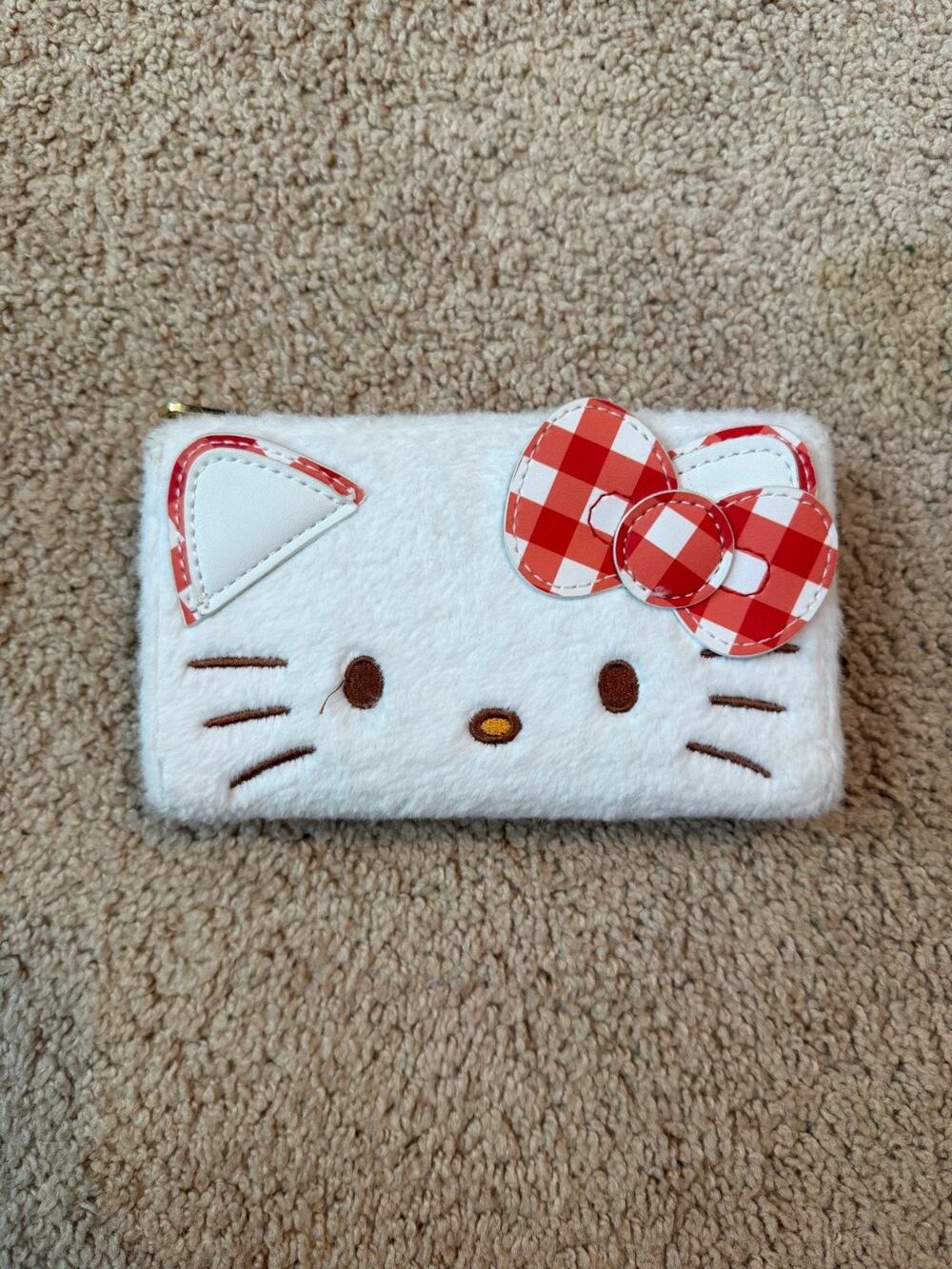 Loungefly Sanrio Hello Kitty Gingham Picnic Wallet